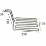 Resistencia Freidora Panarola Dosilet 3900w