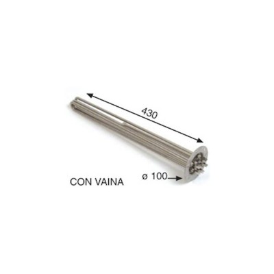 Resistencia Lavaplatos Fagor, Edesa Con Vaina 6000w 380v