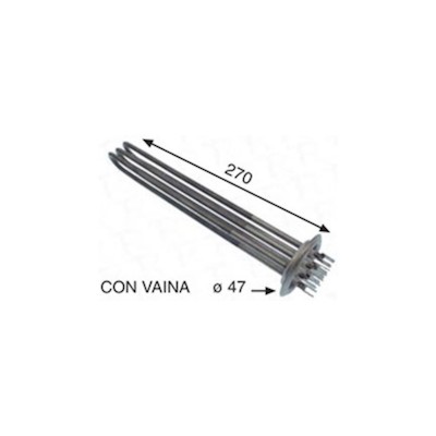 Resistencia Lavaplatos Dihr 3000w 380v