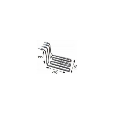 Resistencia Freidora Movilfrit 4000w 230v