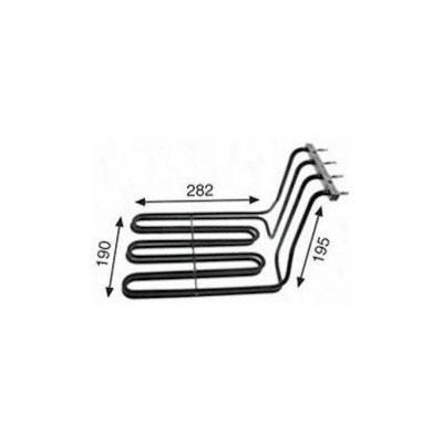 Resistencia Freidora Movilfrit 4500w 230v