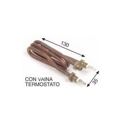 Resistencia Con Vaina Termostato 1650w 220v