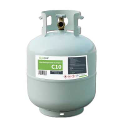 1 Botella Gas Ecologico Gasica C10 5,5Kg R410A Y R32 Eqivalencia 11Kg freeze