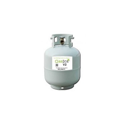 1 Botella Gas Ecologico Gasica V2 5,5Kg Sustituto R22, R32, R407C