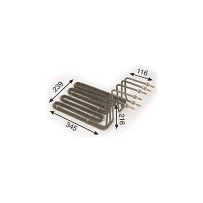 Resistencia Freidora Movilfrit 11000w 220v