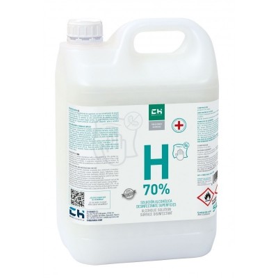 H-70% 5l. Desinfectante superficies 70%